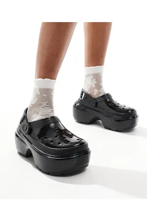 Crocs Stomp high shine clogs in