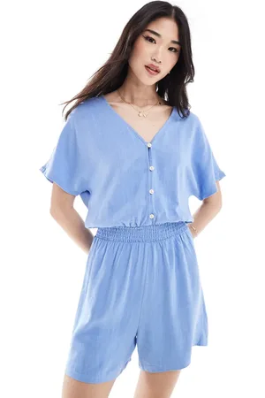 ONLY Linen playsuit in