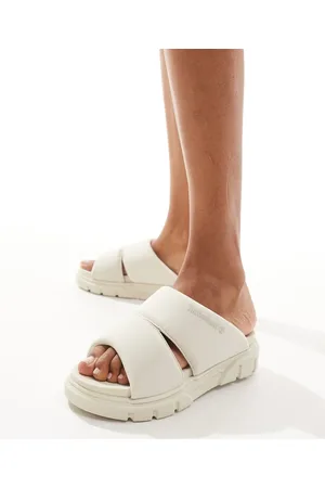 Timberland Greyfield strap sandals in beige