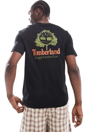 Timberland Large tree logo backprint t-shirt in