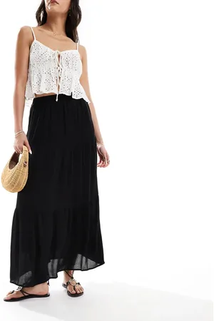 Pimkie Tiered maxi skirt in