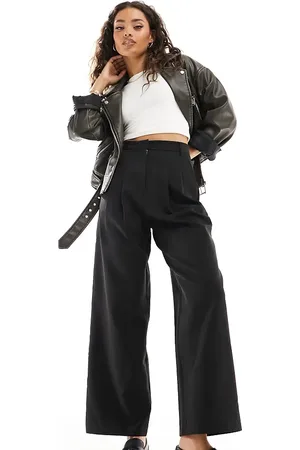 Miss Selfridge Tailored wide leg trouser in