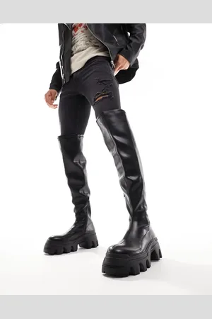 ASOS Chunky over the knee boot in