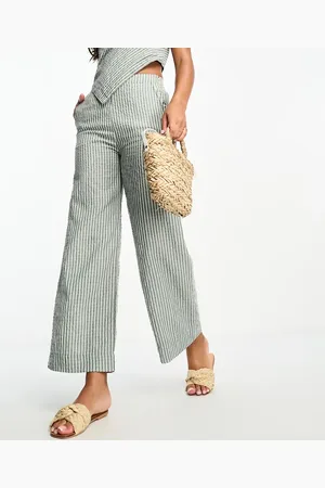 Rhythm Steveie stripe wide leg pant