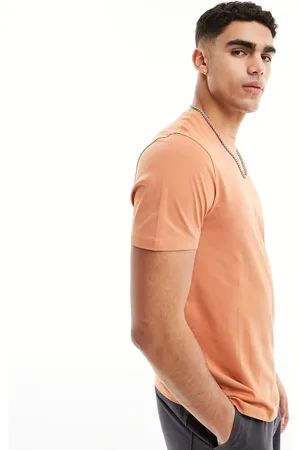 New Look Crew neck regular fit t-shirt in rust