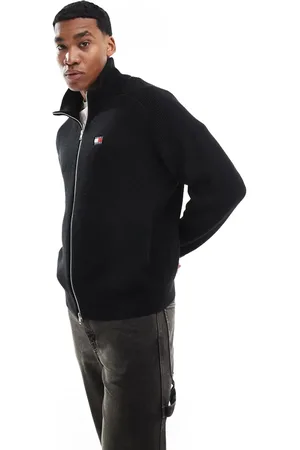 Tommy Hilfiger Badge logo zip through cardigan in