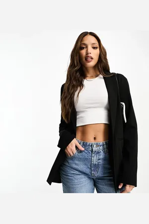 ASOS ASOS DESIGN Tall jersey slouchy suit blazer in