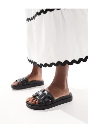 Aldo Wylalaendar padded footbed sandals leather