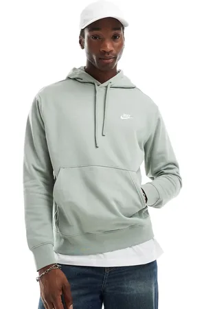 Nike Club hoodie in khaki
