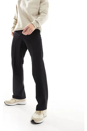 ASOS Smart wide leg trousers in