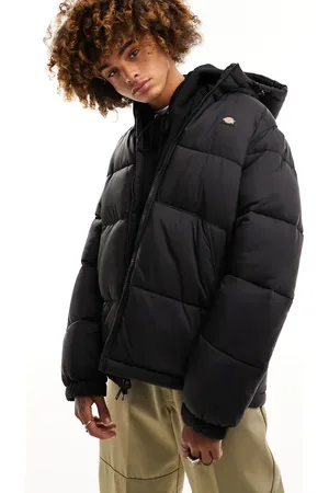 Dickies Waldenburg hooded puffer jacket in