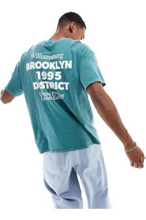New Look Brooklyn graphic tshirt in mid