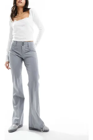 Bershka Flared tailored trouser in