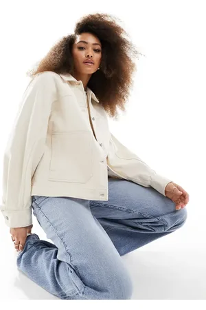 & OTHER STORIES Overshirt jacket in natural