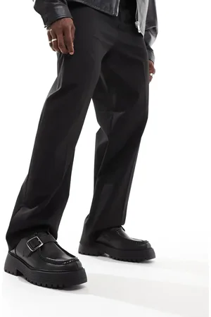 ASOS Chunky monk shoes in with buckle