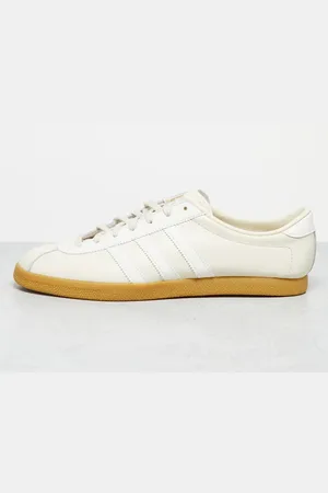 adidas London trainers in cream and white
