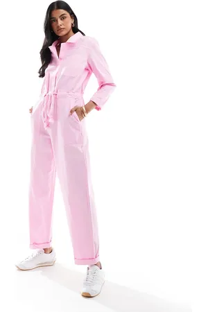 MANGO Rope tie jumpsuit in