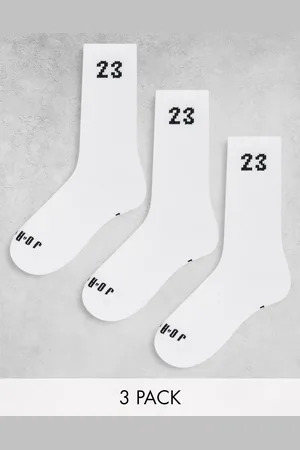 Jordan Essentials 3 pack crew socks in