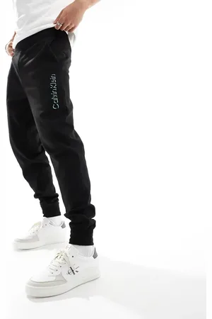 Calvin Klein Shadow embossed logo joggers in