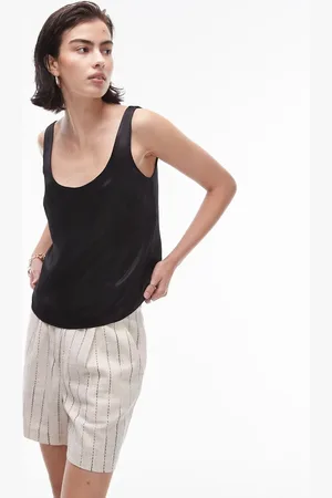 Topshop Scoop neck cami in