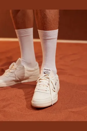 Reebok Club C 85 Vintage sneaker in chalk & brown - CREAM