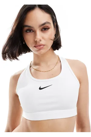 Nike Swoosh medium support sports bra in
