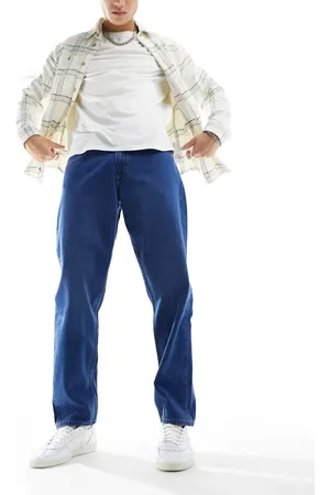 Lee Oscar relaxed tapered fit jeans in 90s mid wash