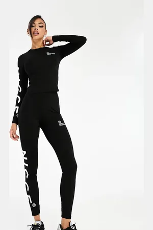 Nicce London Mara co-ord leggings in with placement print