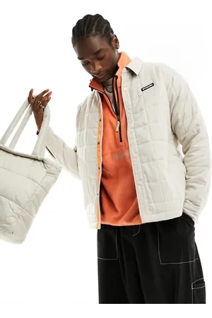 Columbia Landroamer quilted shirt jacket in stone