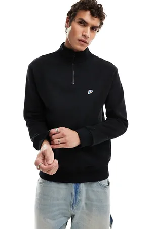 Parlez Pantego quarter zip shirt in