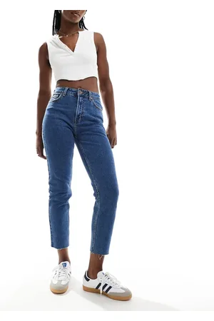 ONLY Emily high waist straight jeans in dark