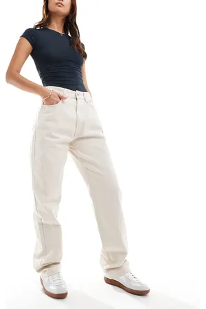 Cotton On Cotton On relaxed straight leg jeans in off