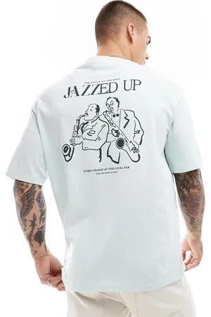 SELECTED Oversized t-shirt with jazzed up backprint in