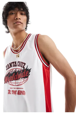 Santa Cruz Co-ord mesh basketball vest in