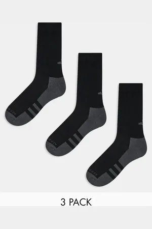 adidas Adidas Running 3 pack crew socks in