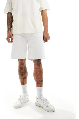 Weekday Galaxy loose fit denim shorts in