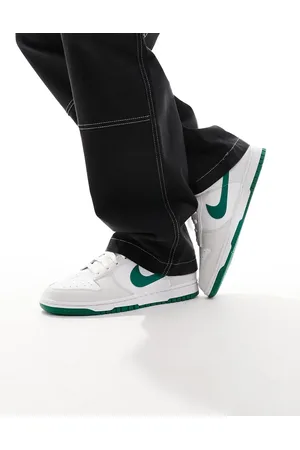 Nike Dunk Low Retro trainers in off and green