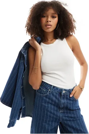 & OTHER STORIES Racer back vest top in