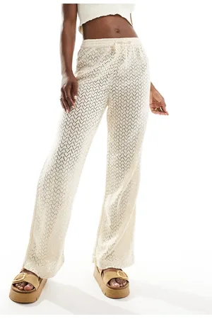 Roxy Mood moving beach trousers in oat