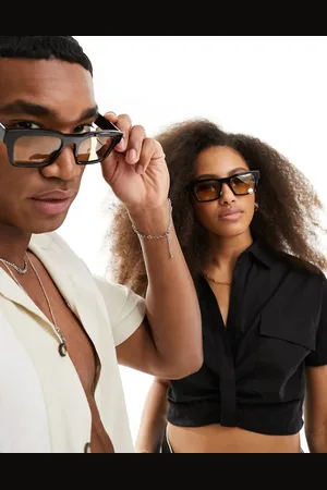 Spitfire Cut eighty two square sunglasses in with tan lens