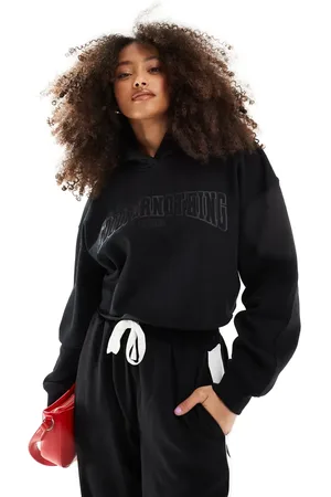 Good For Nothing Cropped hoodie in