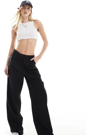 VERO MODA Wide leg dad trousers in