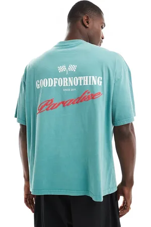 Good For Nothing Oversized motor backprint t-shirt in