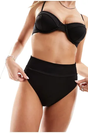 Weekday Heat high waist bikini bottom in