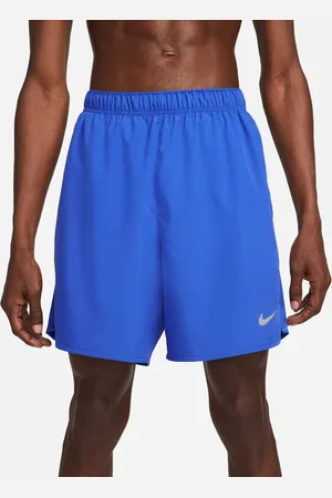 Nike Challenger Dri-FIT 7 inch shorts in royal blue