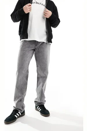 Only & Sons Edge straight fit jeans in washed
