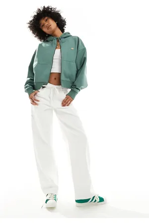 Dickies Herdon mid rise loose fit wide leg jeans in