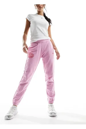 New Era Embroidered joggers in
