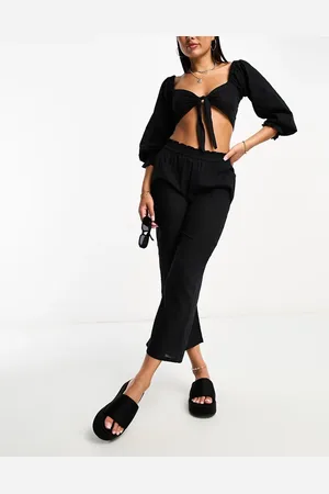 Iisla & Bird Loose fit beach summer trouser co-ord in