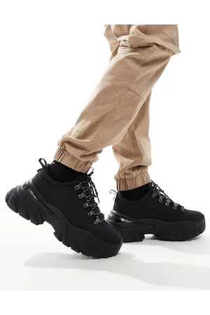 ASOS Hiker trainers in with chunky sole